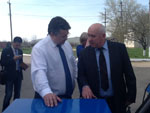 С губернатором Ставропольского края Владимировым В.В. (фото 2)